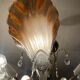 Chandelier to 5 branches art deco 1980