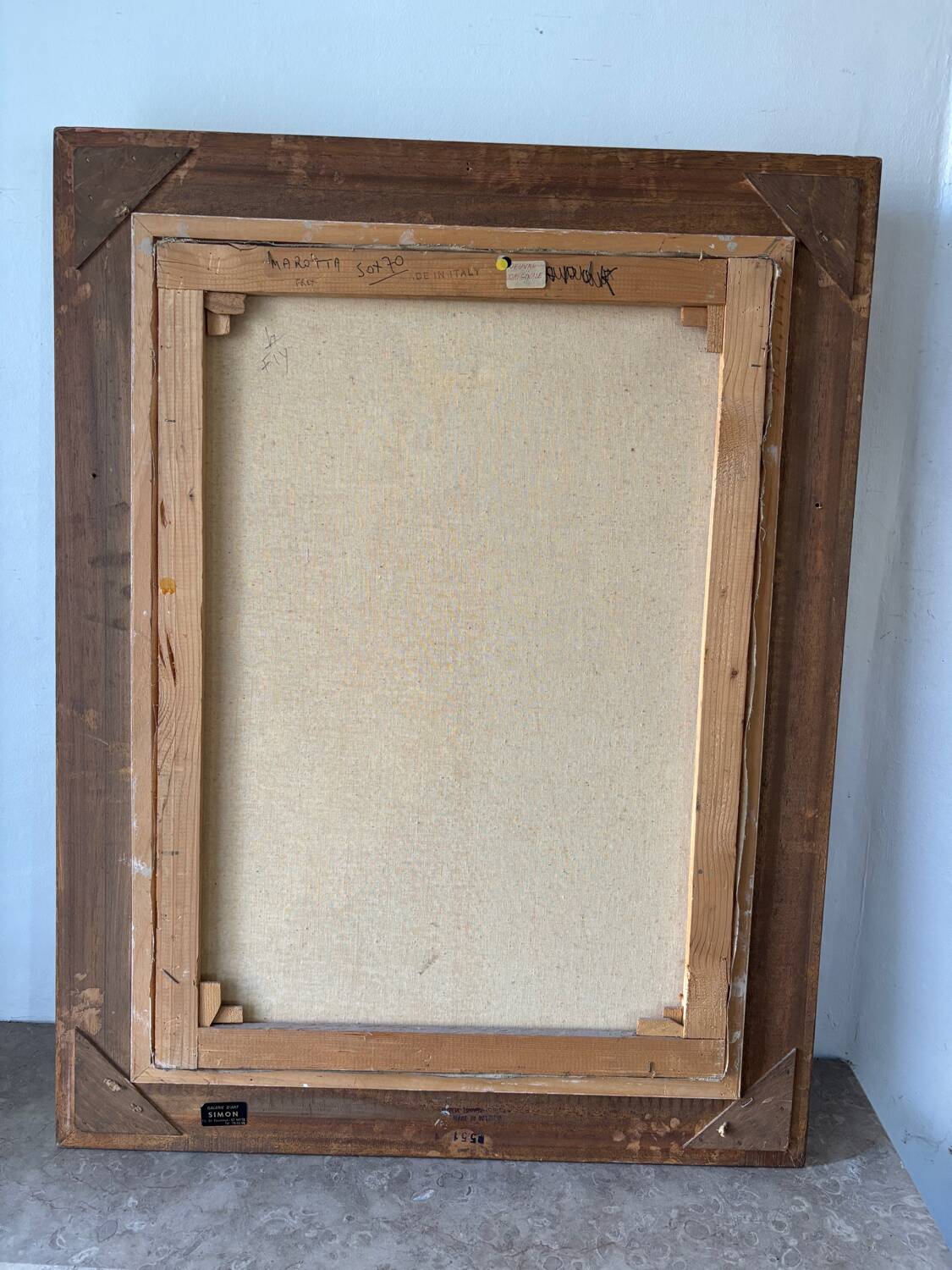 Bouquet of flowers signed Marotta