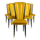 Ensemble de 6 chaises Art déco, France, 1940