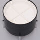 Black Faux Leather Sewing Stool, 1960s