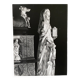 Silver photo Bernard Darot 20th Woman with a Lantern