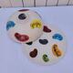 Cheese dome plate, ceramic, Elchinger, 1960s design
