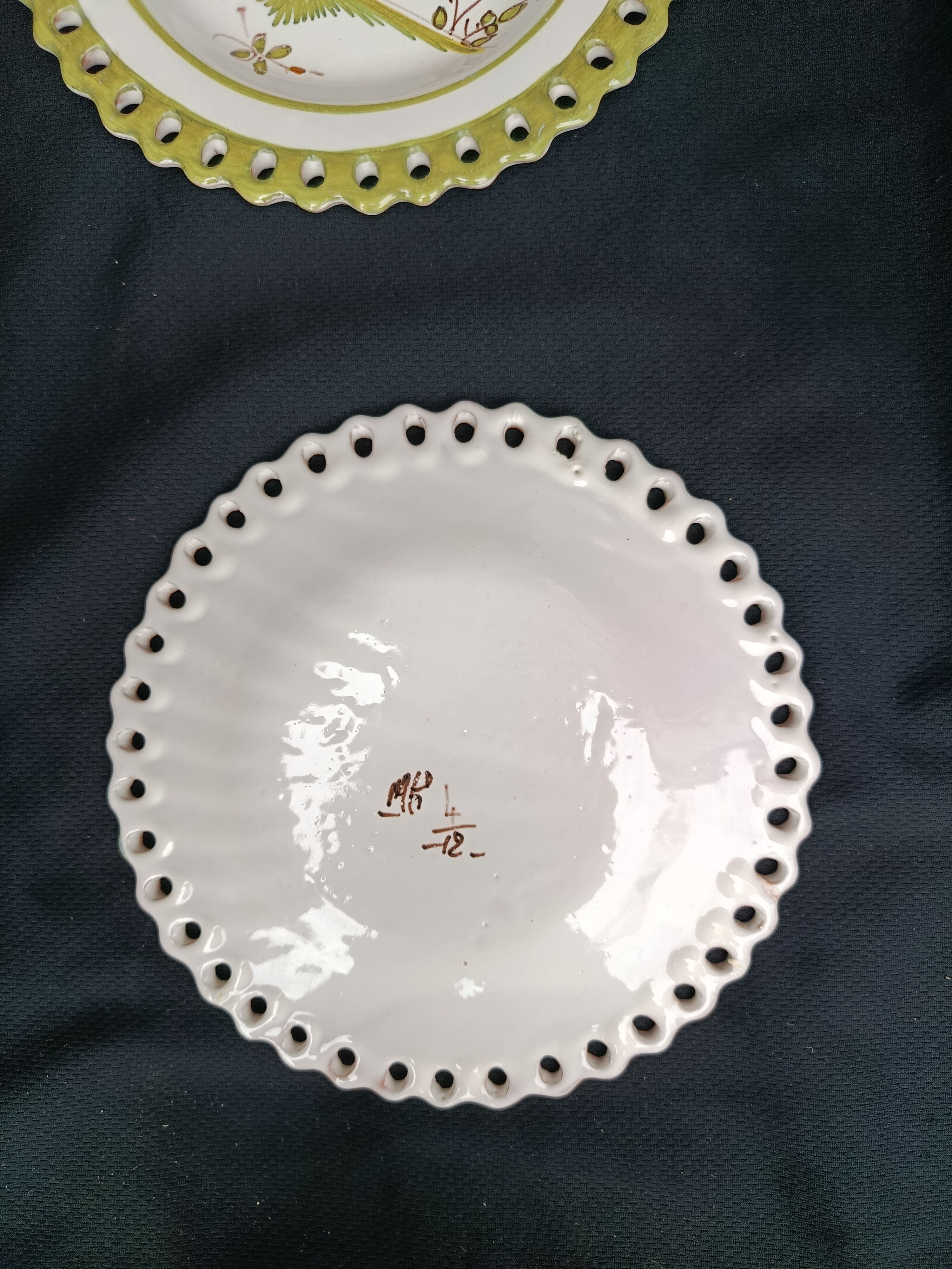 6 dessert plates Martres Tolosane