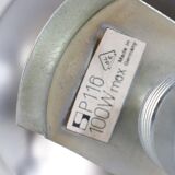 2-piece set Bubble Space Age opal glass ceiling lamps/ceiling lights by Rolf Krüger for Staff, Germany, 1970s.