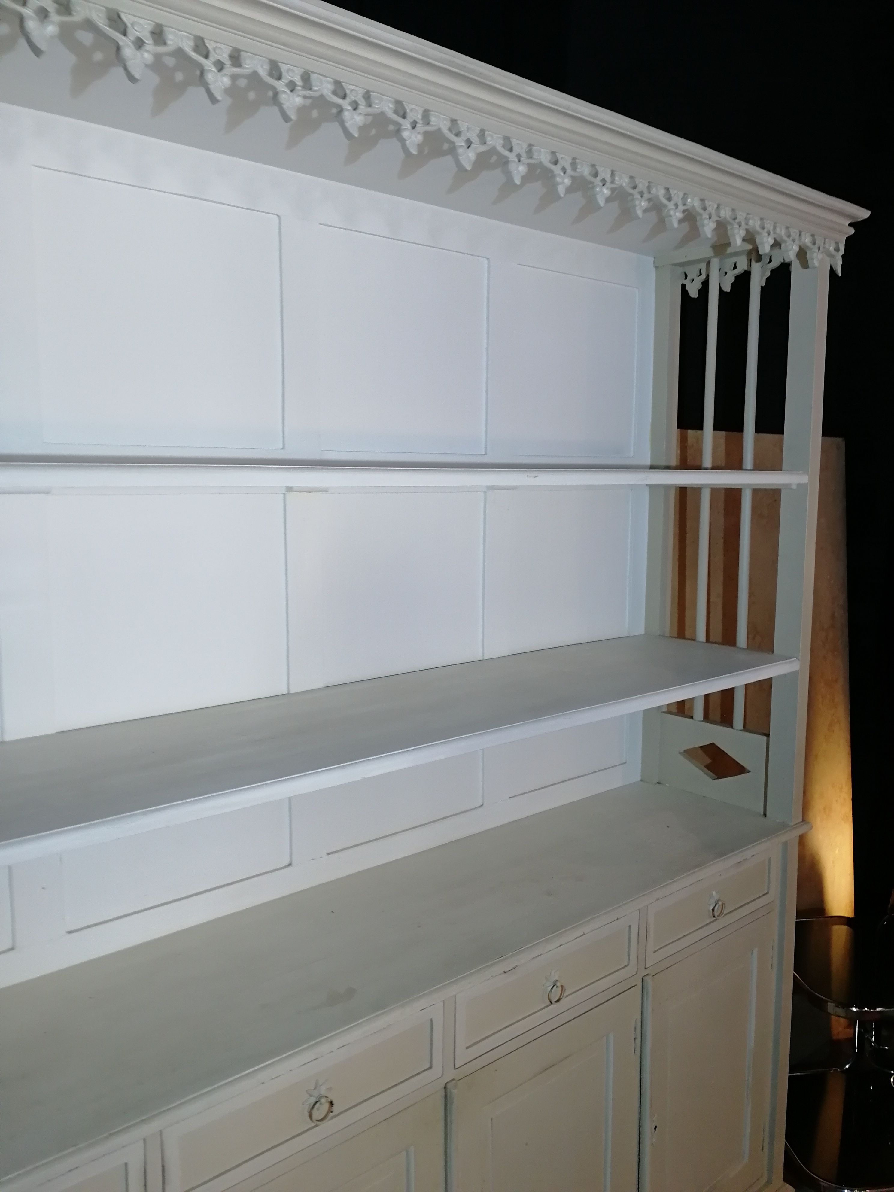 Furniture of old loom and shelf 216 cm 42 x 199 cm