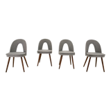 1960s Antonin Suman Set of Four Dining Chairs, Czechoslovakia