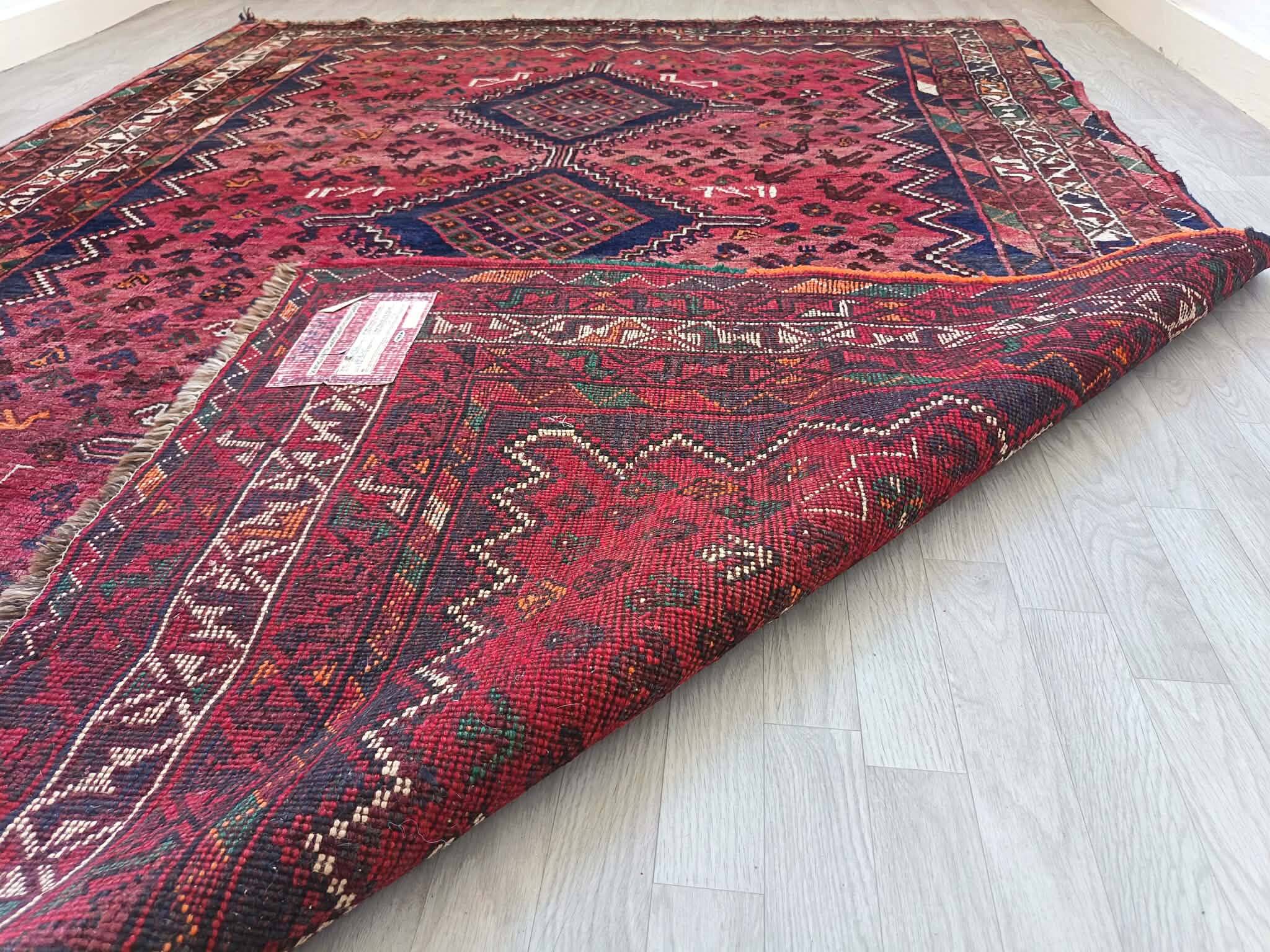 Handmade Shiraz Persian rug