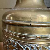 Vase en laiton art déco