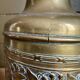 Art deco brass vase