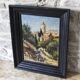 Oil on panel by A. Poulain - Cagnes sur Mer