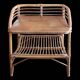 Petit meuble table d appoint vintage en rotin