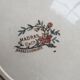 Plates Sarreguemines model "Madras"