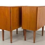 Set of 2 Danish Teak Nightstands from Omann Jun, 1960s