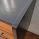 Vintage Scandinavian commode with tapered legs.