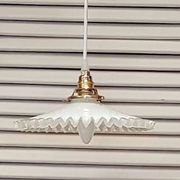 Suspension in white opal