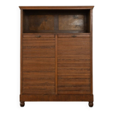 Art Deco roller shutter cabinet