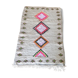 Moroccan carpet colored 151 x 98 cm
