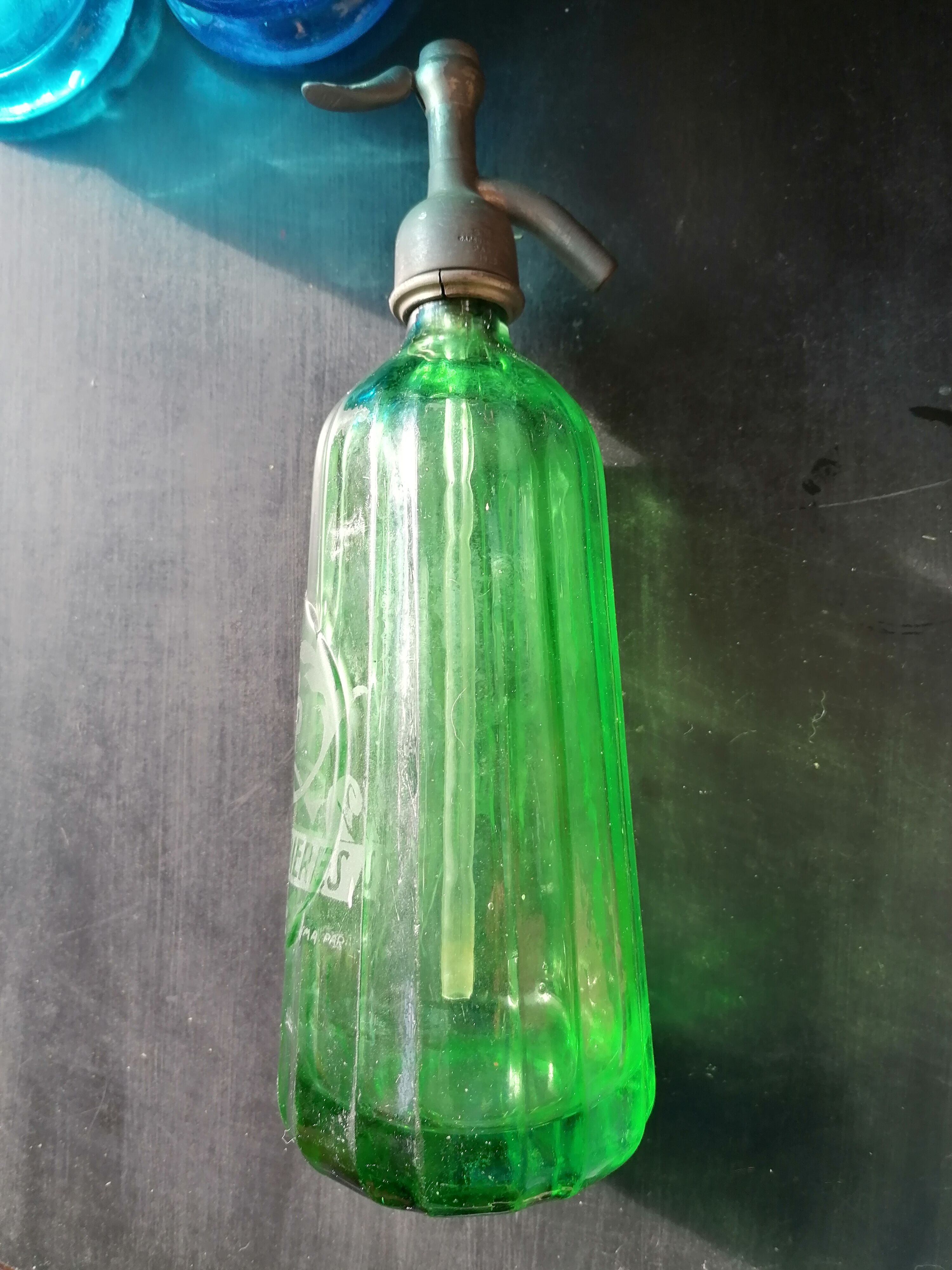 Siphon seltz water Dark Green Pyramid