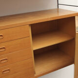 Wall unit Nisse Strinning in ash 1960