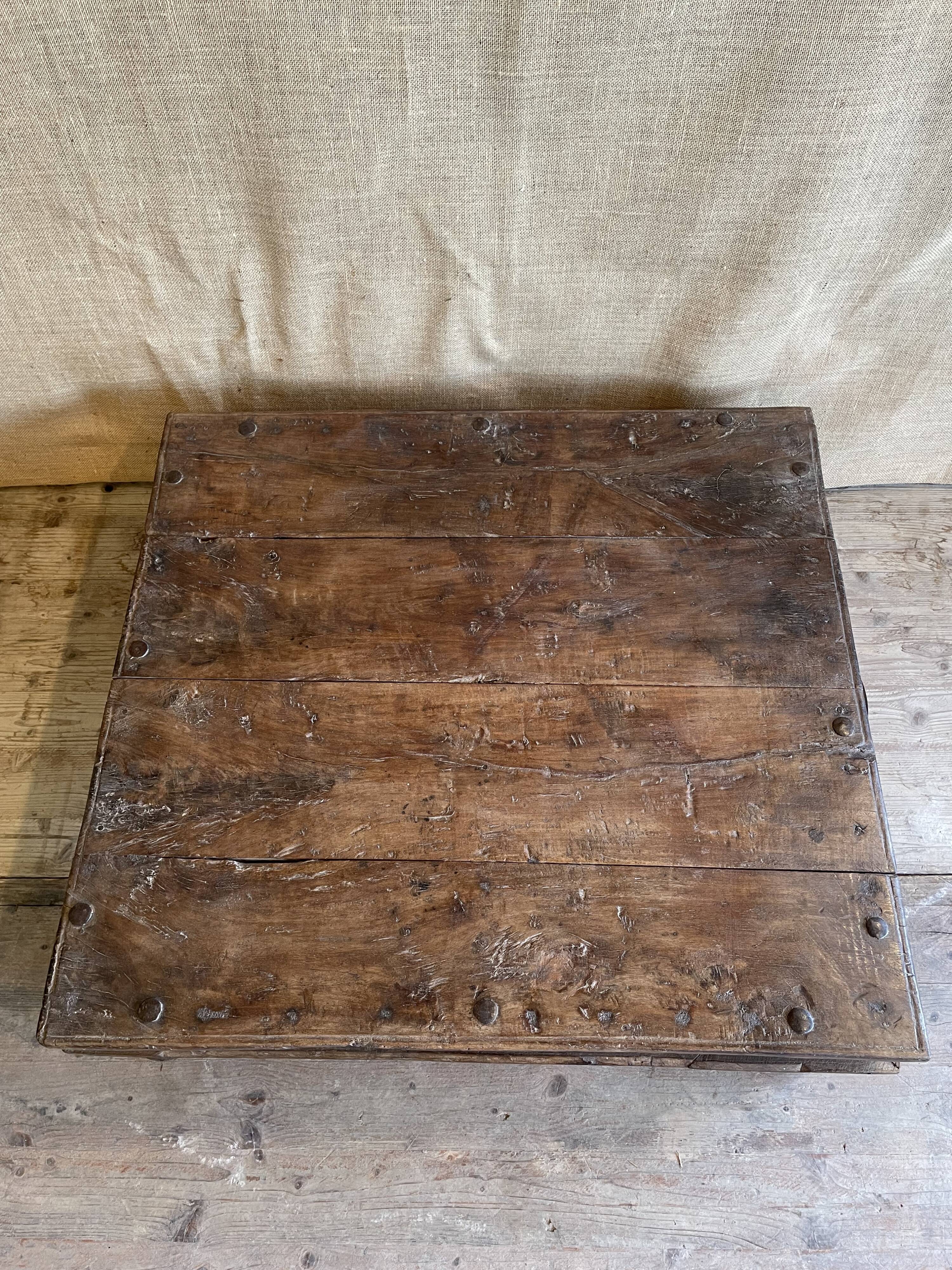 Indian wooden coffee table