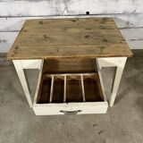 Old wooden table