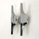 Pair of double wall lamps by Wihelm Braun Feldweg for Doria Leuchten, 1970