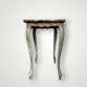 Antique Florentine side table in painted resin – beautiful patina