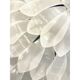 Panneau de verre Murano Sanded Petals par Simoeng