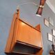 Wall-mounted oak desk from the 1950s.