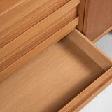 Midcentury Danish sideboard in oak by Dammand & Rasmussen 1960s - 200cm