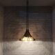 70s plexiglass tulip pendant light / chandelier