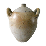 Old glazed stoneware bonbonne