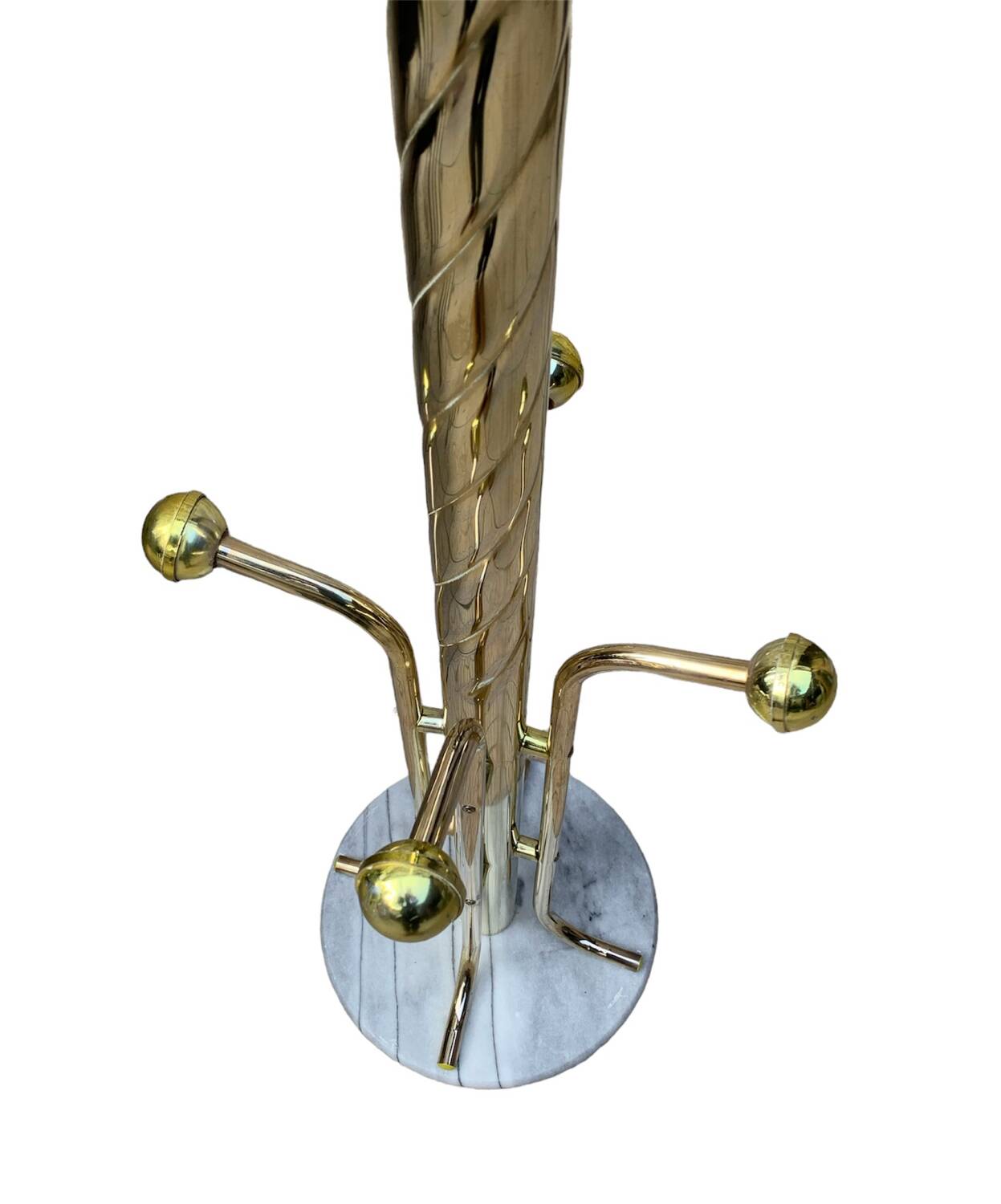 Vintage metal parrot coat rack