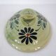 Large enameled ceramic terrine dish, vintage Alsace
