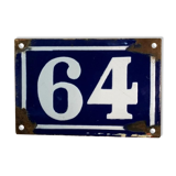 Street number plate