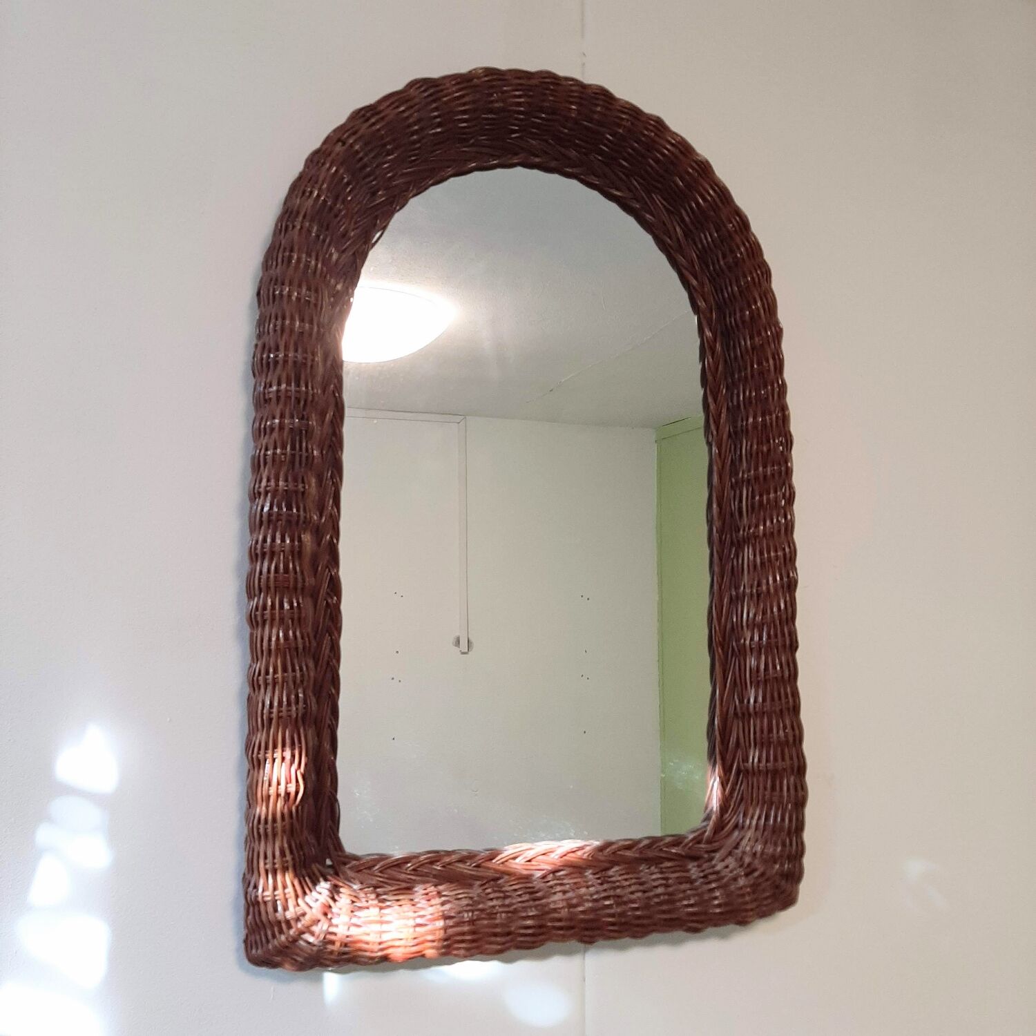 Vintage wall mirror Spain 1960