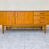 Scandinavian teak row