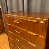 Tall chest of drawers, Denmark, 1950s.