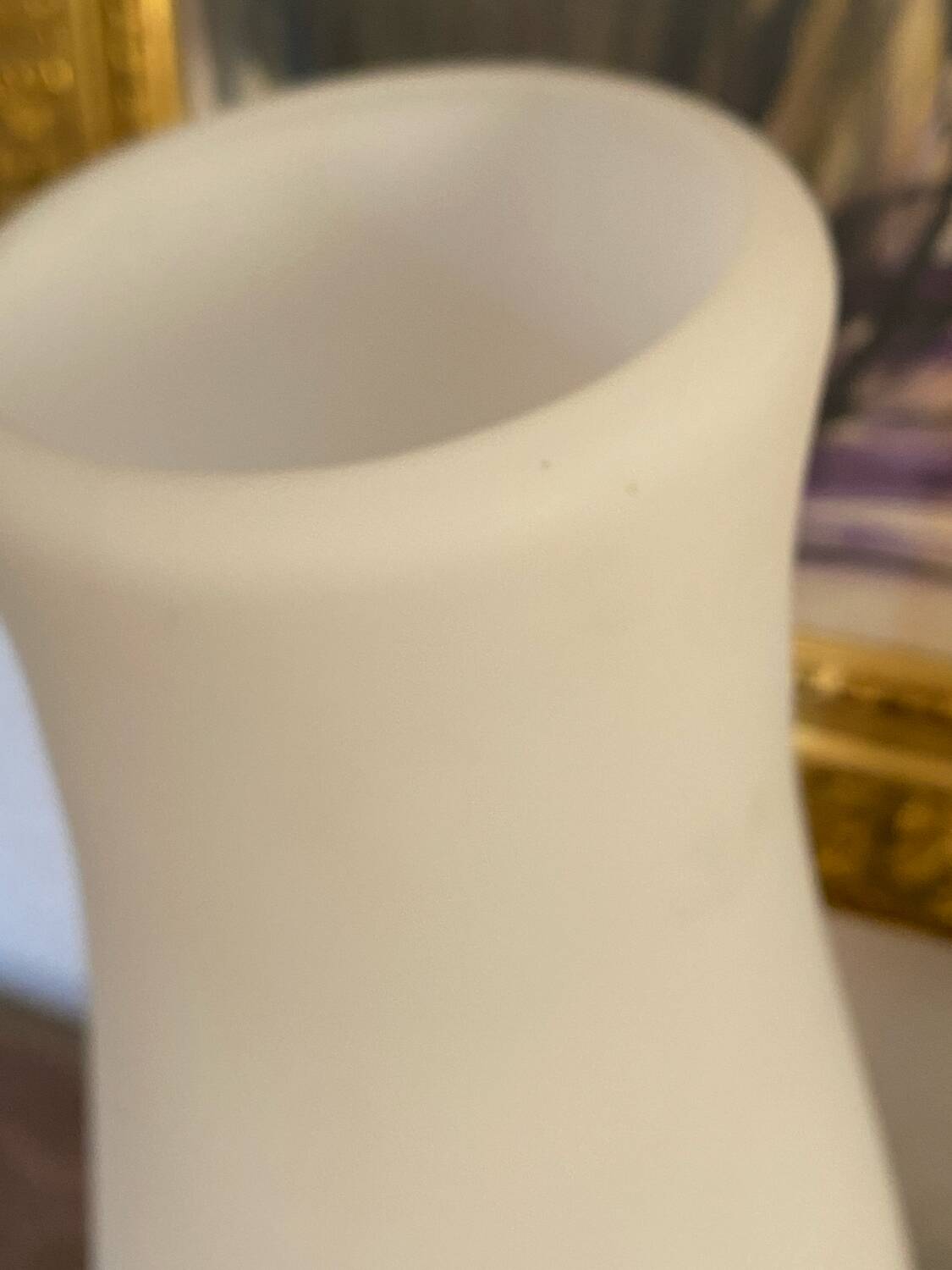 Paire de lampes en verre Mylonit Ikea 1990