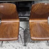 9 Pagholz Thur-Op-Seat chairs