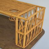 Rattan breakfast platter