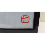 Screen-printed lithograph signed Charles Lepas 1980 Café Wien