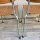 Set of 4 retro chairs in formica