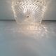 Vintage ceiling lamp / wall lamp - Molded glass - square - 1960 #2