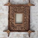 Black forest frame carved wood