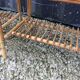 Pair of rattan nightstands 60s