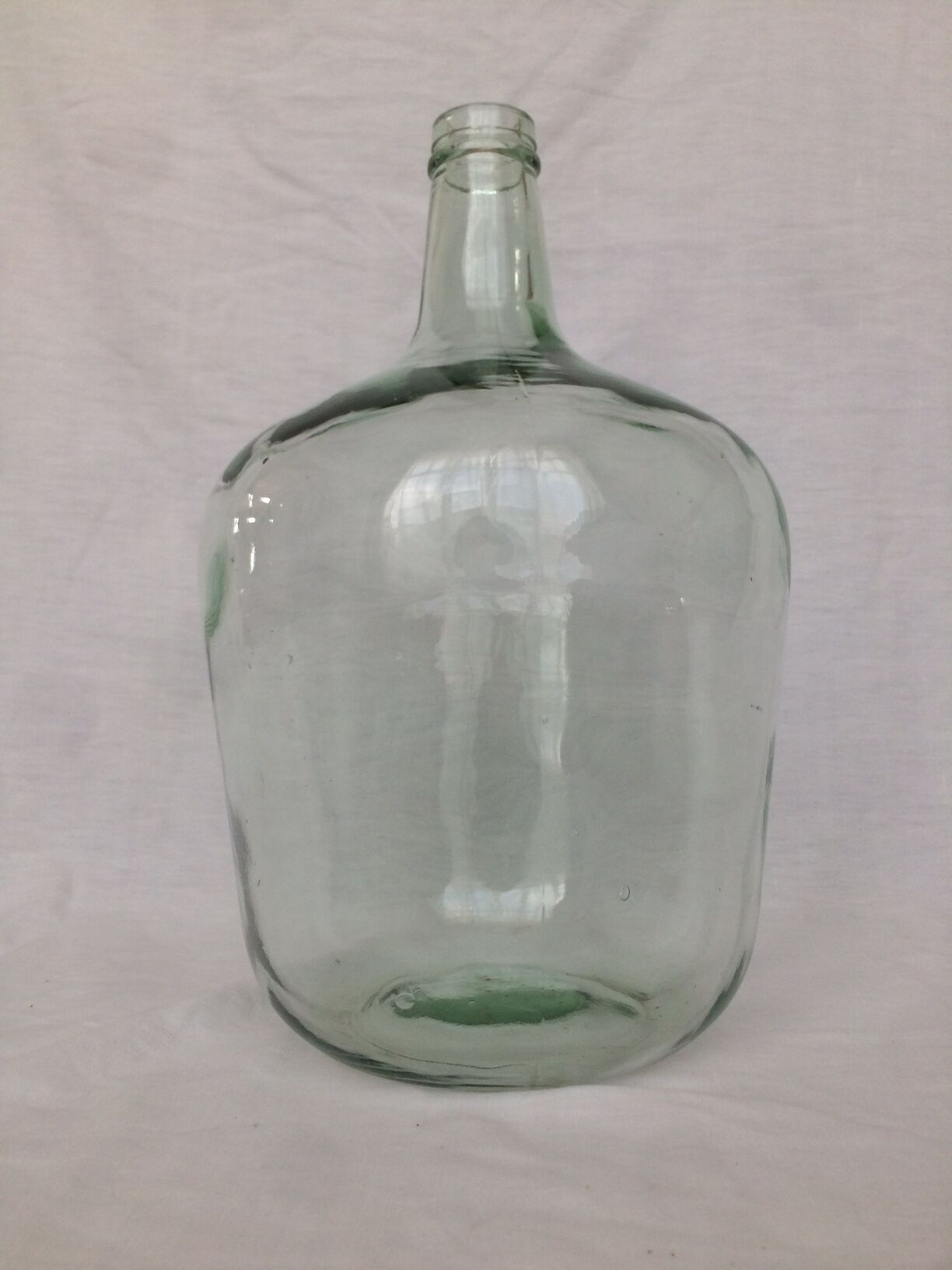 Dame-jeanne de 10 L transparente de forme Vireza