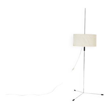 Height Adjustable Floor Lamp by Ruser & Kuntner for Knoll International 1960s