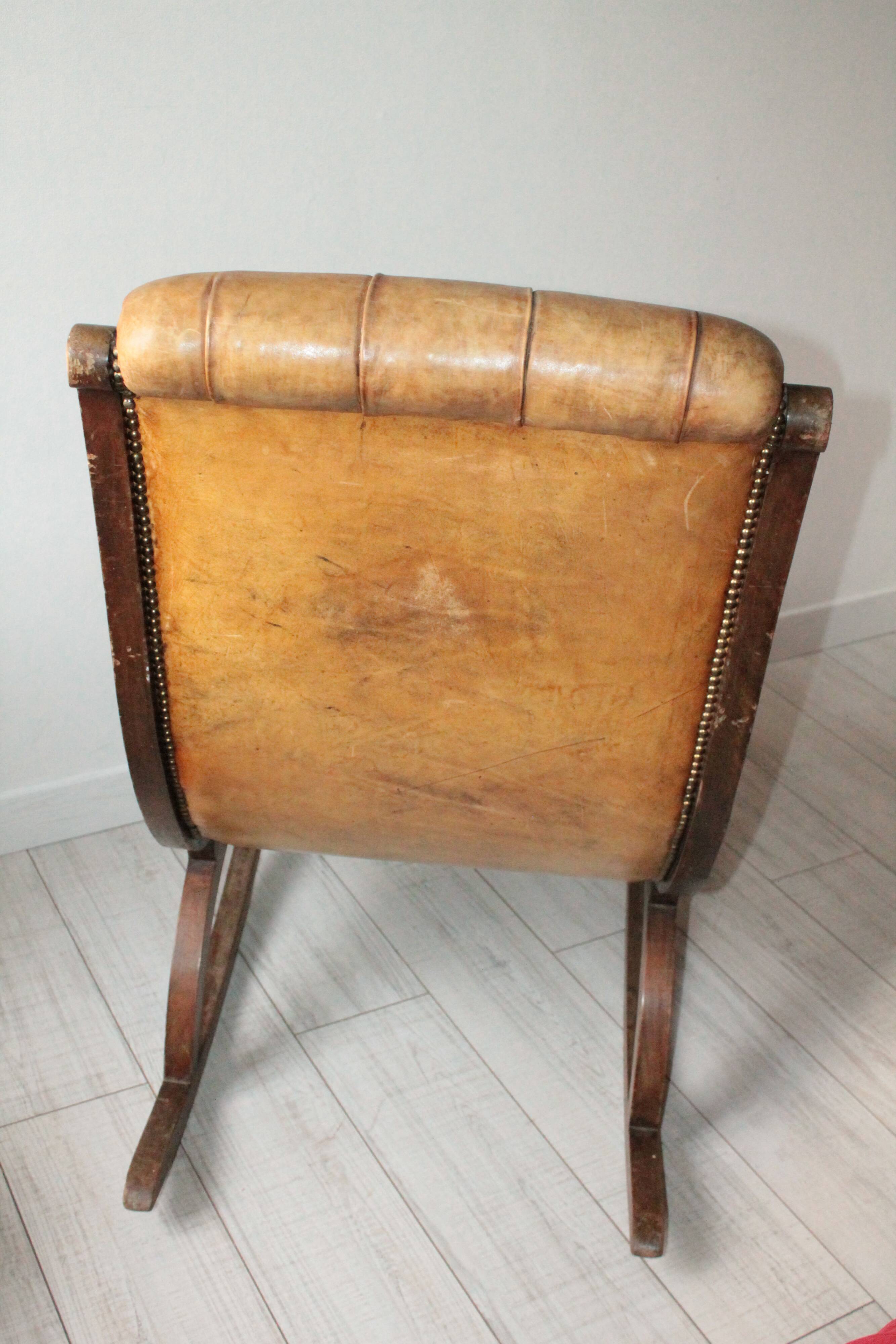 Rocking chair chesterfield