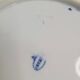 Antique Meissen porcelain plate – blue and gold decoration